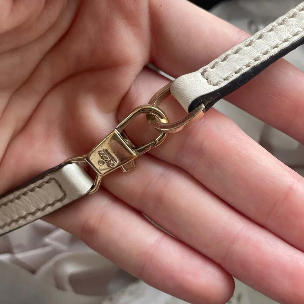 GUCCI CANVAS HOBO WITH SILVER HARDWARE